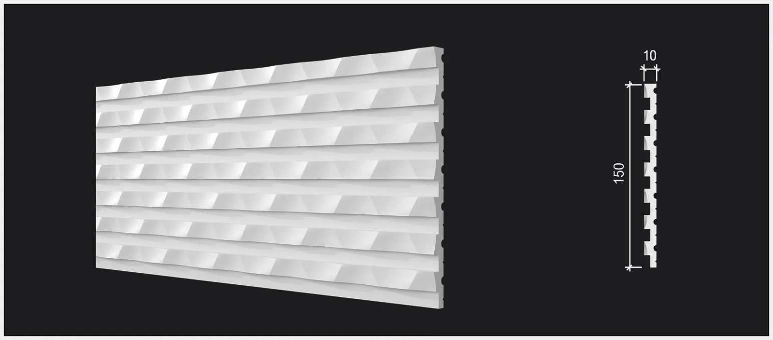Стеновая панель Decor-Dizayn DD930(3m), 150x10x3000 мм Стеновая панель Decor-Dizayn DD930(3m), 150x10x3000 мм