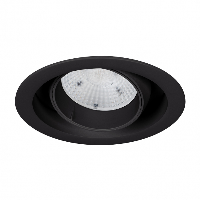 Светильник MS-VORTEX-BUILT-R135-30W Warm3000 (BK-BK, 30 deg, 230V), Arlight, 057950, изображение 1