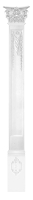 Комплект Decomaster DK-82260-SET2: пилястра DK-82260, капитель DK-82251, основание DK-82253 Комплект Decomaster DK-82260-SET2: пилястра DK-82260, капитель DK-82251, основание DK-82253