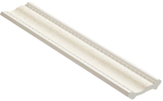 Карниз, плинтус потолочный Decomaster 180-15, 42x42x2400 мм