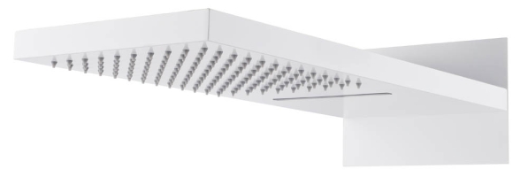 Верхний душ Boheme Fusion 419-2-MW белый матовый Верхний душ Boheme Fusion 419-2-MW белый матовый