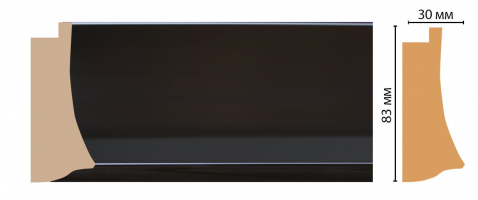Багет Decomaster 552-195 ДМ, 83x30x2900 мм