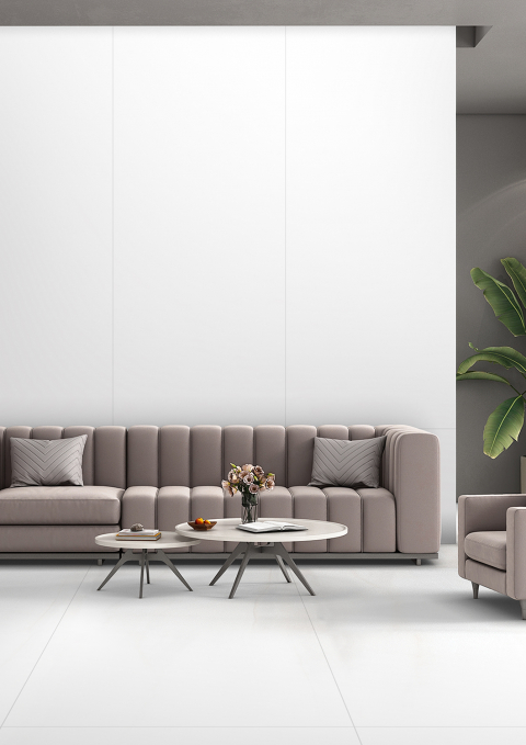 Керамический слэб StaroSlabs Matt Mono White Sahara 120x280