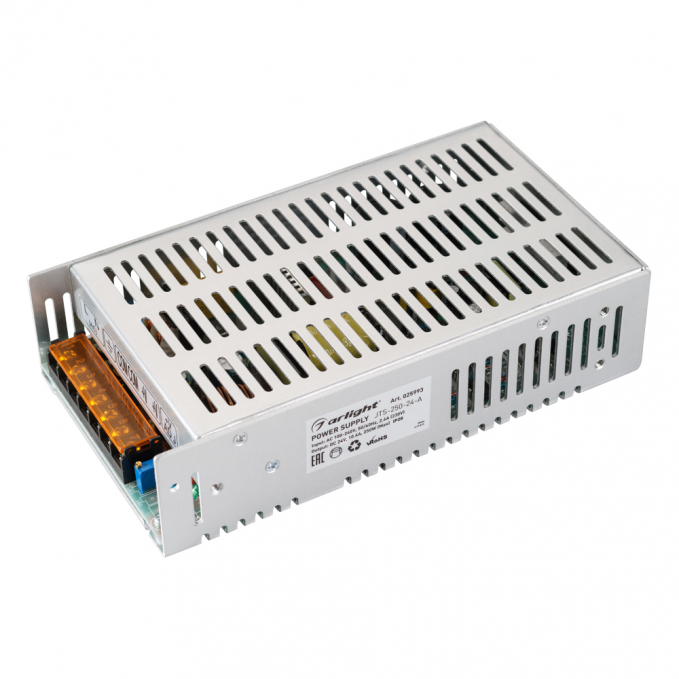 Блок питания JTS-250-24-A (0-24V, 10.4A, 250W), Arlight, 025993, изображение 1 Блок питания JTS-250-24-A (0-24V, 10.4A, 250W), Arlight, 025993, изображение 1