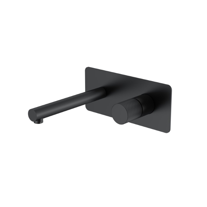 Встраиваемый смеситель Boheme Stick 125-BB.3 черный матовый Встраиваемый смеситель Boheme Stick 125-BB.3 черный матовый