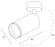 Спот Focus 0115, Hesby Lighting, HSBL_0115, схема товара Спот Focus 0115, Hesby Lighting, HSBL_0115, схема товара