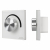INTELLIGENT ARLIGHT Роторная панель SMART-TRIAC-601-31-DIM-IN White (230V, 1.5A, 2.4G), Arlight, 027115(1)