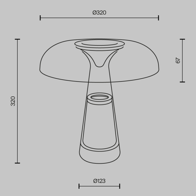 Настольный светильник Резонанс / Resonance 3000К 6Вт, MOD482TL-L6PT3K, изображение 11 Настольный светильник Резонанс / Resonance 3000К 6Вт, MOD482TL-L6PT3K, изображение 11