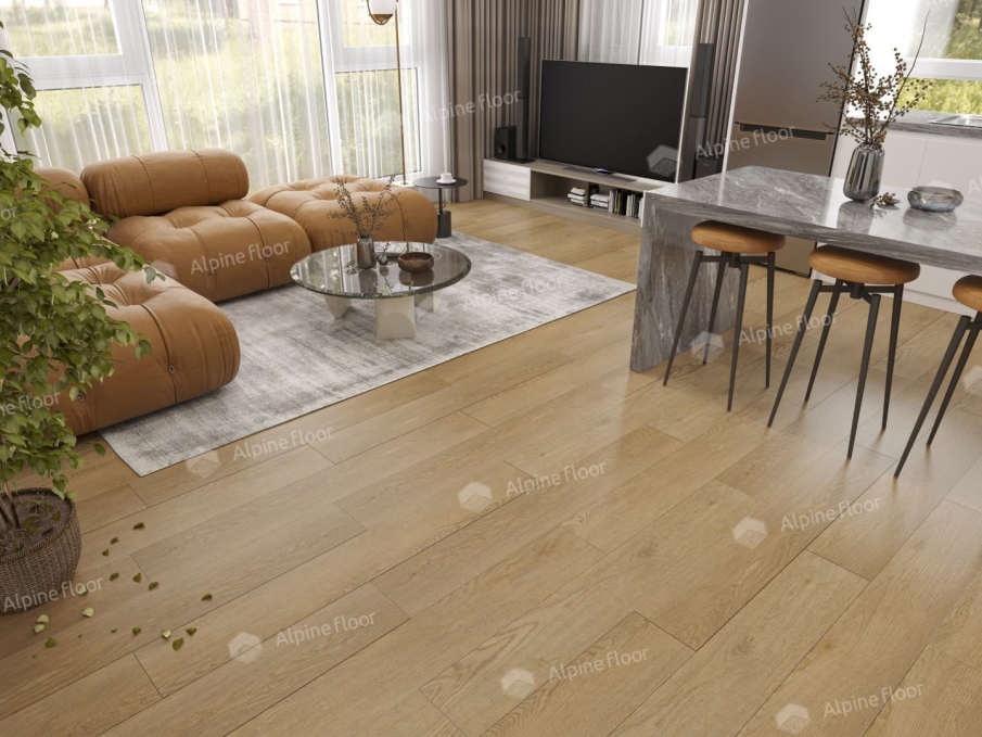 Каменный ламинат SPC Alpine Floor Classic Light Клен Классический, ECO 173-66 MC