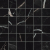 Мозаика Atlas Concorde Russia Empire Calacatta Black Mosaic 30x30, 610110000822