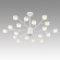 Люстра GX53 LED 18*7W 220V TORINA COMFI LN26 233 LUMION 8265/18, фото на цветном фоне 1 Люстра GX53 LED 18*7W 220V TORINA COMFI LN26 233 LUMION 8265/18, фото на цветном фоне 1