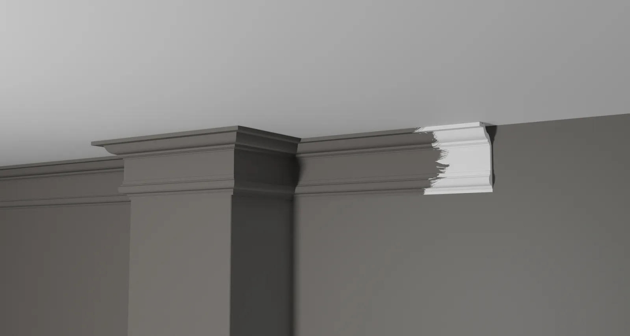Карниз Decor-Dizayn DD502, 80x40x2000 мм Карниз Decor-Dizayn DD502, 80x40x2000 мм
