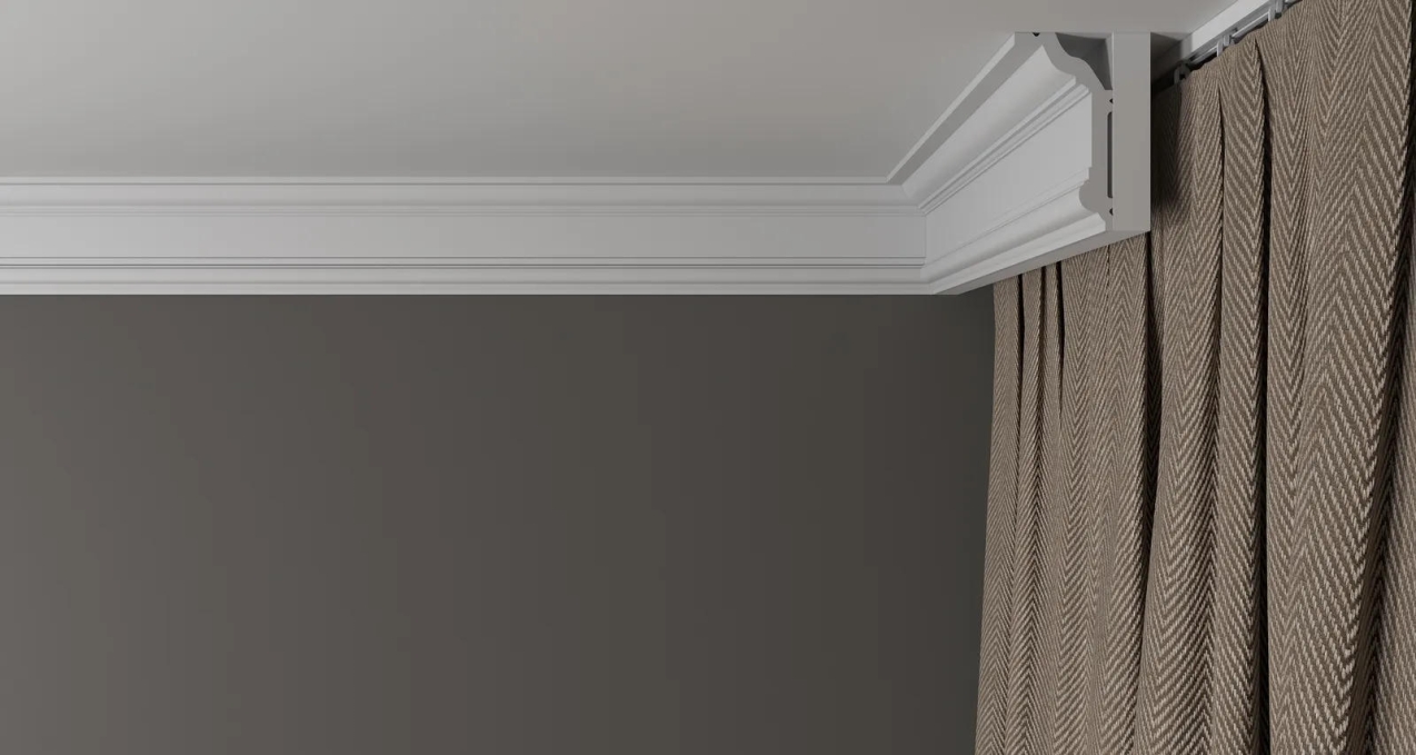 Карниз Decor-Dizayn DD502, 80x40x2000 мм Карниз Decor-Dizayn DD502, 80x40x2000 мм