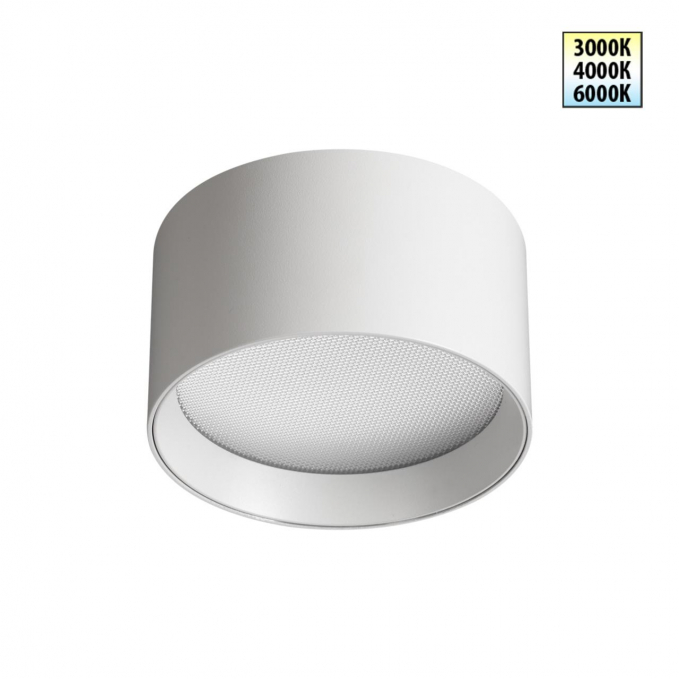 Светильник накладной светодиодный с переключ. цв. температуры IP20 LED 12W 220-240V 3000К/4000К/6000К ORBIS OVER NT25 392 NOVOTECH 359594, изображение 1