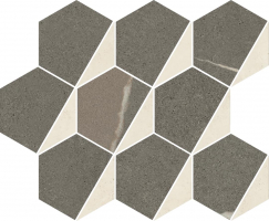 Мозаика Italon Metropolis Mosaico Hexagon Warm 25.4x31, 620110000160 Мозаика Italon Metropolis Mosaico Hexagon Warm 25.4x31, 620110000160