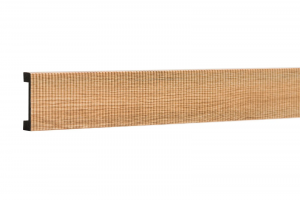 Декоративная рейка Decor-Dizayn 618-64PR, 40x15x3000 мм