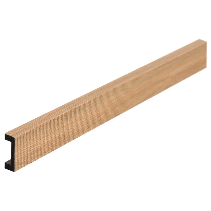 Декоративная рейка Decor-Dizayn 618-64PR, 40x15x3000 мм