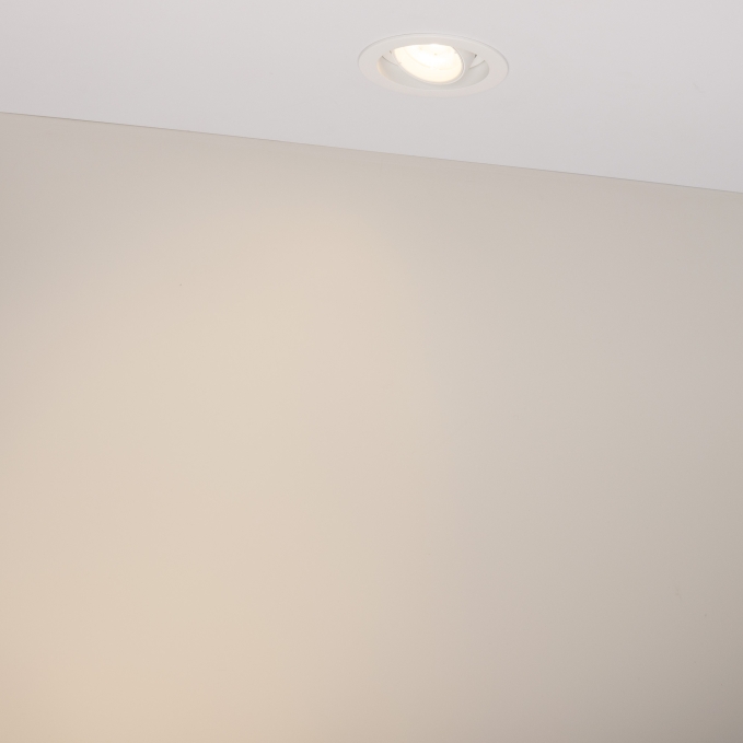 Светильник MS-VORTEX-BUILT-R90-12W Warm3000 (WH-WH, 40 deg, 230V), Arlight, 043479, изображение 3