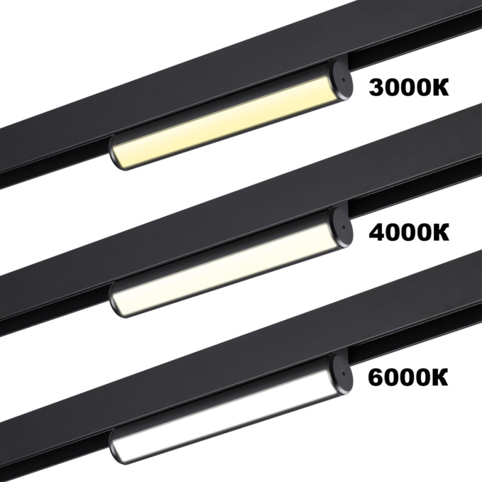 Трековый светильник с переключ. цв. темпер. IP20 LED 3000К/4000К/6000К 10W 90-240V VECTOR PORT NT25 214 NOVOTECH 359950, фото на белом фоне Трековый светильник с переключ. цв. темпер. IP20 LED 3000К/4000К/6000К 10W 90-240V VECTOR PORT NT25 214 NOVOTECH 359950, фото на белом фоне