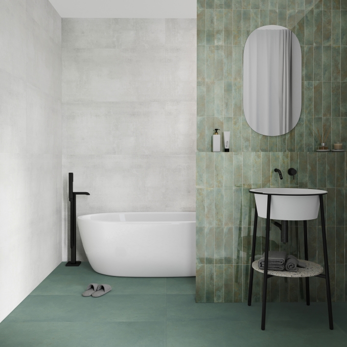 Керамогранит Staro Slim Loft Imperial Green Matt 60x120 Керамогранит Staro Slim Loft Imperial Green Matt 60x120