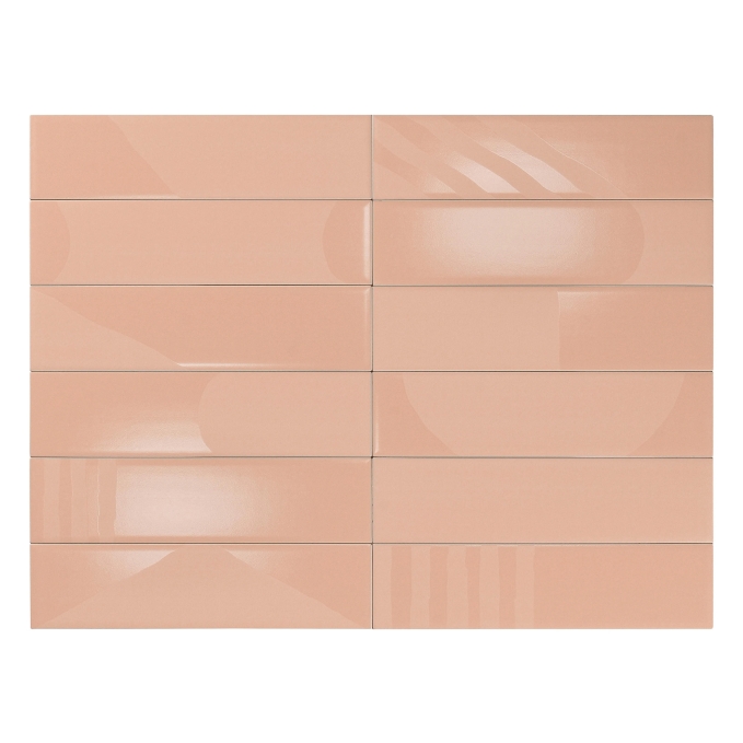 Настенная плитка Smile Tile Rivera Soft Peach 7.5x30 Настенная плитка Smile Tile Rivera Soft Peach 7.5x30