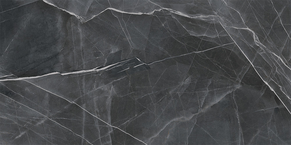 Керамогранит Vitra CityMarble Калакатта Блэк Лаппато R9 60x120, K951845LPR