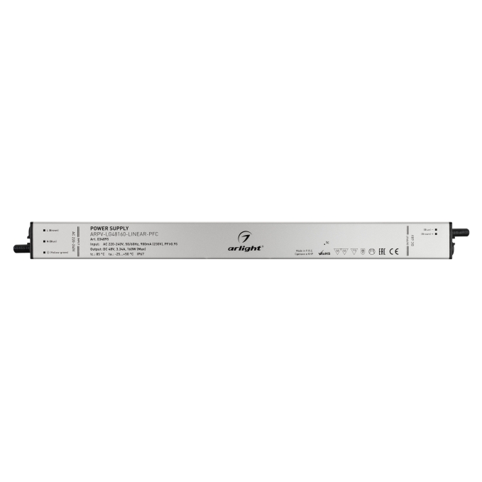 Блок питания ARPV-LG48160-LINEAR-PFC (48V, 3.34A, 160W), Arlight, 034895, изображение 2