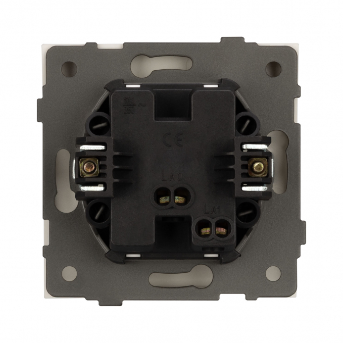 Механизм выключателя одноклавишный непроходной SWT-TENDO-MK01-PL-WH (230V, 10A), Arlight, 054033, изображение 2