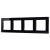 Рамка стеклянная FRM-GLARE-GS-4-BK, Arlight, 043803