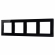 Рамка стеклянная FRM-GLARE-GS-4-BK, Arlight, 043803, изображение 1 Рамка стеклянная FRM-GLARE-GS-4-BK, Arlight, 043803, изображение 1