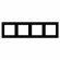 Рамка стеклянная FRM-GLARE-GS-4-BK, Arlight, 043803, изображение 3 Рамка стеклянная FRM-GLARE-GS-4-BK, Arlight, 043803, изображение 3