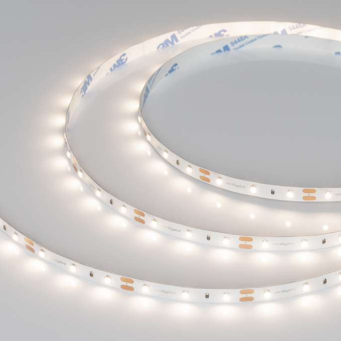 Светодиодная лента NT-A60-8mm 12V Day4000(4.8 W/m, IP20, 3528, 5m), Arlight, 036156, изображение 1 Светодиодная лента NT-A60-8mm 12V Day4000(4.8 W/m, IP20, 3528, 5m), Arlight, 036156, изображение 1