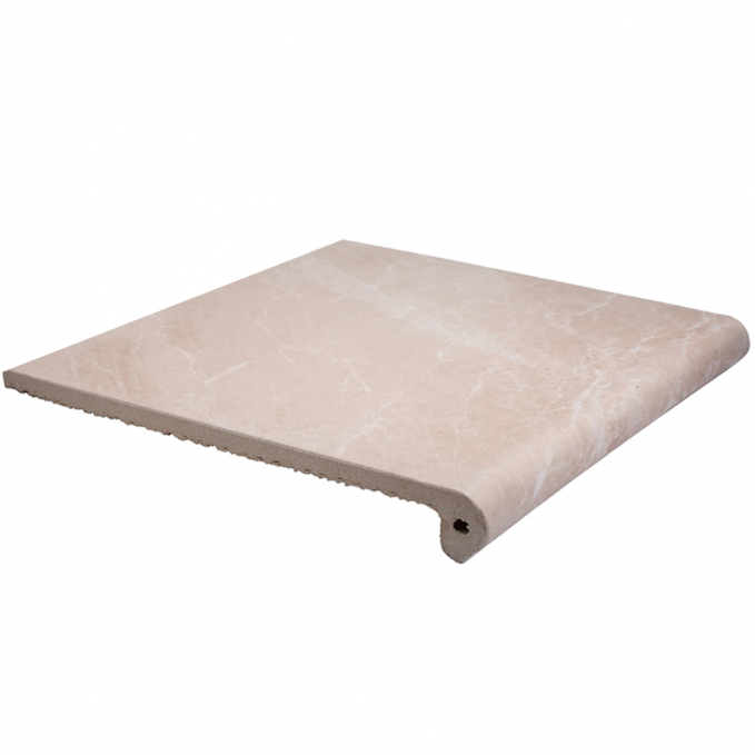 Ступень фронтальная Exagres Nevada Peldano Limestone 33x33 Ступень фронтальная Exagres Nevada Peldano Limestone 33x33