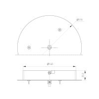 Подвес SPX-TB-1 Black, Arlight, 023159