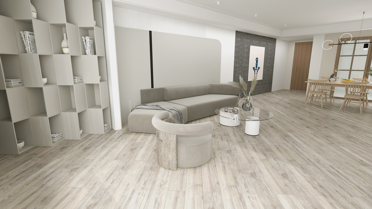 Каменный SPC ламинат FloorBee Project 1760 Дуб Монтана