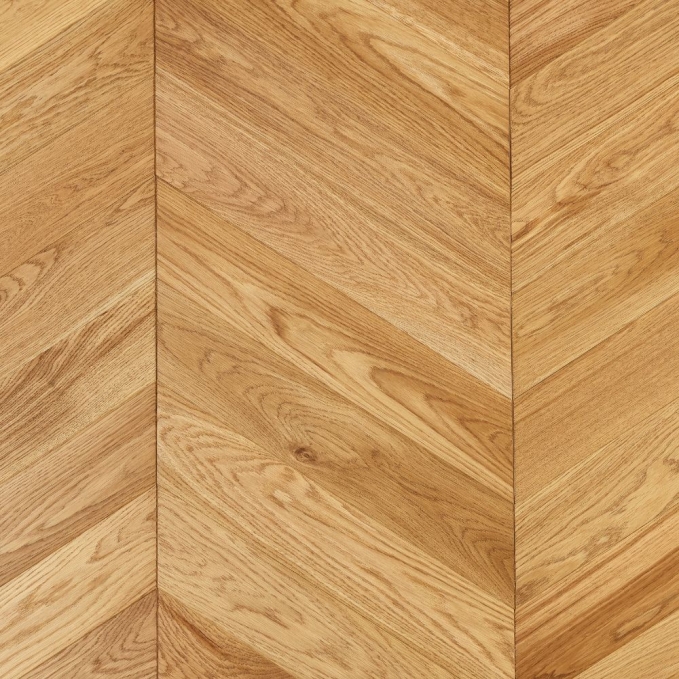 Паркет Елка Французская Lab Arte Chevron Дуб Натур Кольт лак 400/348х90х14/3/60°
