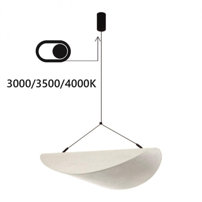Подвесной светильник IP20 LED 30W 3000/3500/4000K 220V SILK L-VISION ODL25 191 ODEON LIGHT 7067/36L, изображение 1 Подвесной светильник IP20 LED 30W 3000/3500/4000K 220V SILK L-VISION ODL25 191 ODEON LIGHT 7067/36L, изображение 1
