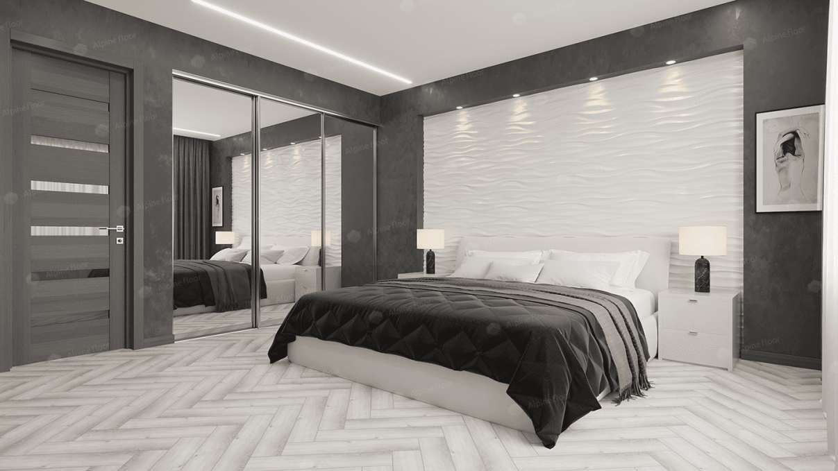 Кварцвиниловая плитка Alpine Floor Parquet LVT Дуб Альхена, ECO-16-12 Кварцвиниловая плитка Alpine Floor Parquet LVT Дуб Альхена, ECO-16-12