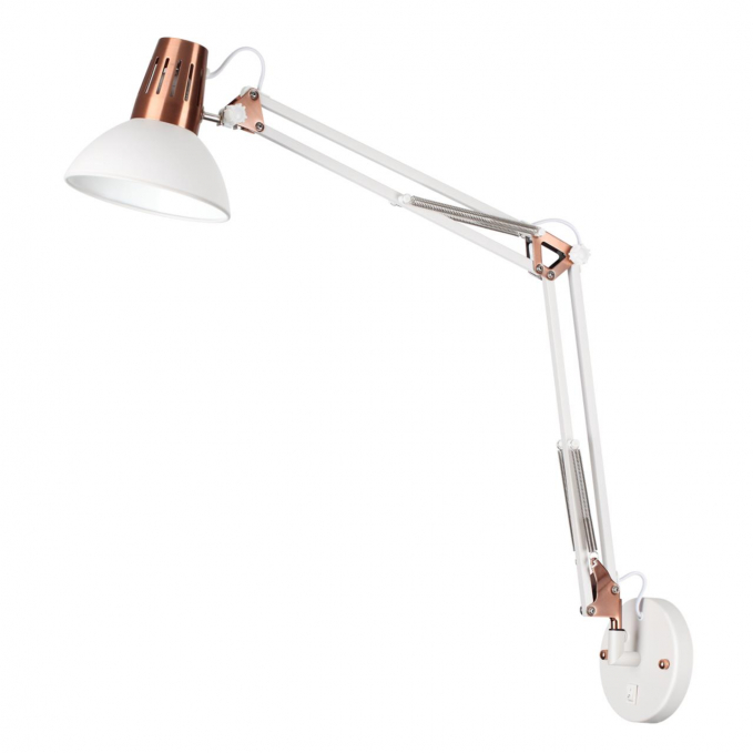 Бра-трансформер с выключателем E27 60W 220V KAPAL MODERN ODL17 459 ODEON LIGHT 3344/1W, изображение 1 Бра-трансформер с выключателем E27 60W 220V KAPAL MODERN ODL17 459 ODEON LIGHT 3344/1W, изображение 1