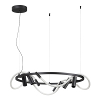 Подвесной светильник с раздельн. вкл IP20 LED 50W 2020Лм 4000K CORDA HIGHTECH ODL24 299 ODEON LIGHT, 4391/55L