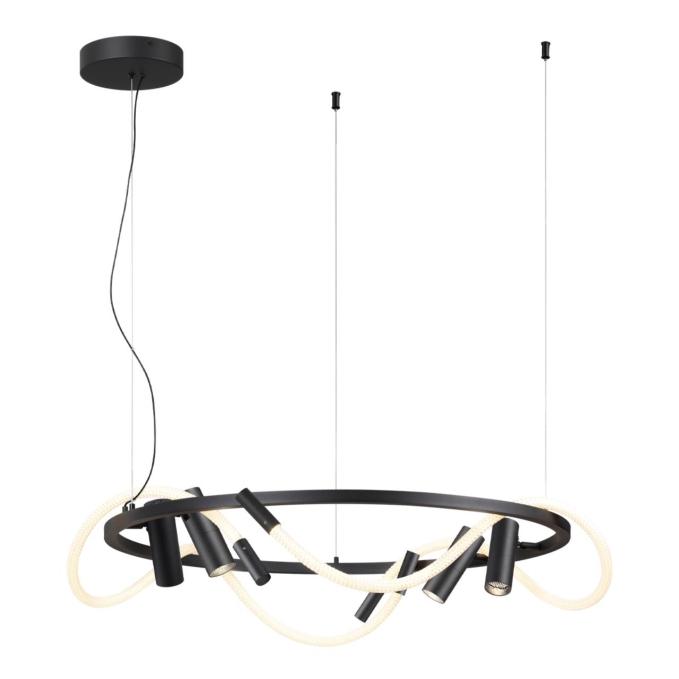 Подвесной светильник с раздельн. вкл IP20 LED 50W 2020Лм 4000K CORDA HIGHTECH ODL24 299 ODEON LIGHT 4391/55L, фото на белом фоне Подвесной светильник с раздельн. вкл IP20 LED 50W 2020Лм 4000K CORDA HIGHTECH ODL24 299 ODEON LIGHT 4391/55L, фото на белом фоне