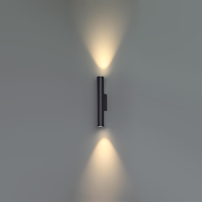 Настенный светильник IP54 LED 2*3W 3000K 85-265V TUBUS NATURE ODL25 683 ODEON LIGHT 7105/6WL, фото на цветном фоне 1 Настенный светильник IP54 LED 2*3W 3000K 85-265V TUBUS NATURE ODL25 683 ODEON LIGHT 7105/6WL, фото на цветном фоне 1