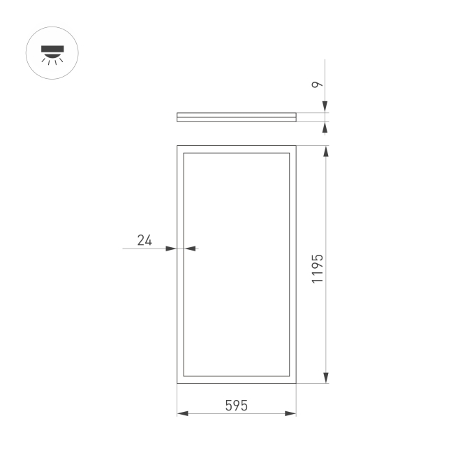 Светильник DL-INTENSO-S600x1200-60W Warm3000 (WH, 120 deg, 230V), Arlight, 036241 Светильник DL-INTENSO-S600x1200-60W Warm3000 (WH, 120 deg, 230V), Arlight, 036241