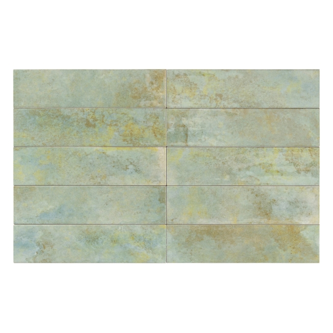 Настенная плитка Smile Tile Tropicana Aqua Green 7.5x30 Настенная плитка Smile Tile Tropicana Aqua Green 7.5x30
