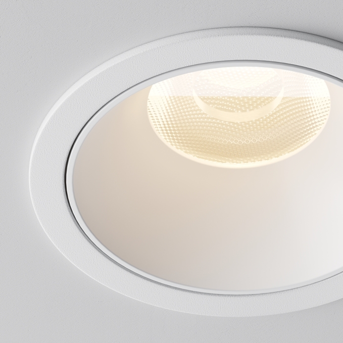 Встраиваемый светильник Альфа / Alfa LED 15 Вт 3000 К 60°, DL043-01-15W3K-RD-W-1, изображение 3 Встраиваемый светильник Альфа / Alfa LED 15 Вт 3000 К 60°, DL043-01-15W3K-RD-W-1, изображение 3