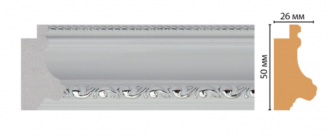 Багет Decomaster FM23-1, 50x26x2850 мм Багет Decomaster FM23-1, 50x26x2850 мм