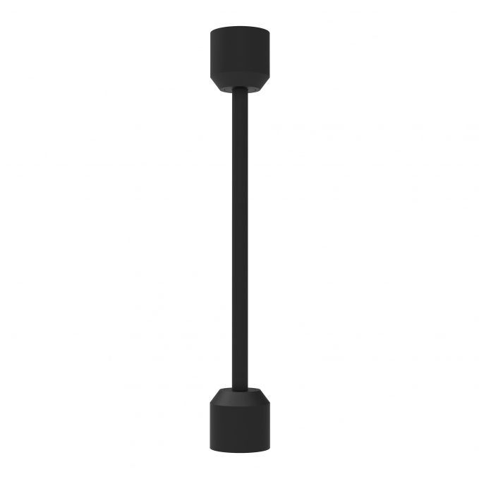Коннектор жесткий с питанием ART-APRIORI-CON-ROD-A-L260-POWER (BK, вертикальный), Arlight, 039415, изображение 1