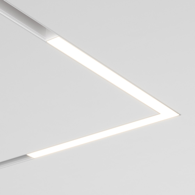 Трековый светильник Базис угловой / Basis Angle Exility 4000K 24Вт 120° Maytoni, TR042-2-24W4K-W, изображение 1 Трековый светильник Базис угловой / Basis Angle Exility 4000K 24Вт 120° Maytoni, TR042-2-24W4K-W, изображение 1