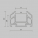 Профиль для монтажа Exility mini в натяжной ПВХ потолок , 2м, TRAM034MP-212S, изображение 4 Профиль для монтажа Exility mini в натяжной ПВХ потолок , 2м, TRAM034MP-212S, изображение 4
