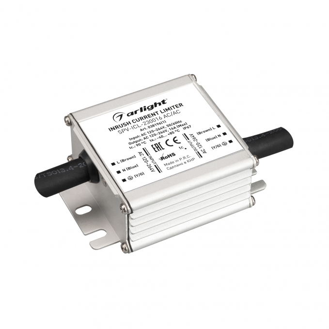 Ограничитель пускового тока SPV-ICL-230016 AC/AC (120-264V, 16A), Arlight, 038196(1), изображение 1 Ограничитель пускового тока SPV-ICL-230016 AC/AC (120-264V, 16A), Arlight, 038196(1), изображение 1